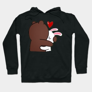 brown and cony Hoodie